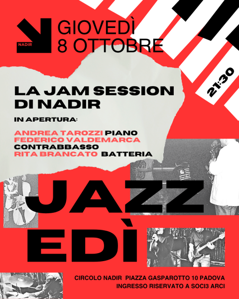 JAZZEDÌ! La jam session di Nadir