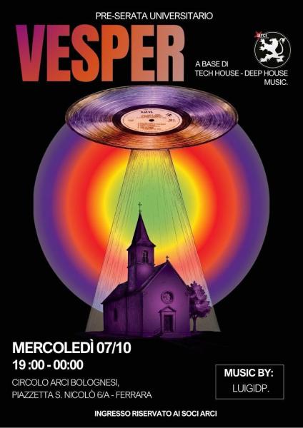 VESPER | Il Pre Serata Universitario