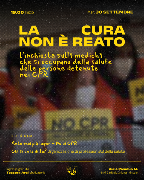 La cura non è un reato
