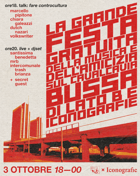 LA GRANDE FESTA GRATUITA DELLA MUSICA E DELL'AMICIZIA SUL CAVALCAVIA BUSSA di @latobmilano e @iconografiexxi