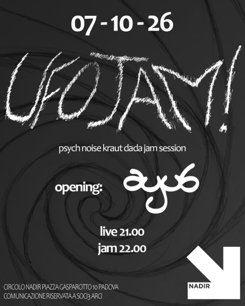 UFOJAM! psych noise kraut dada jam session :)