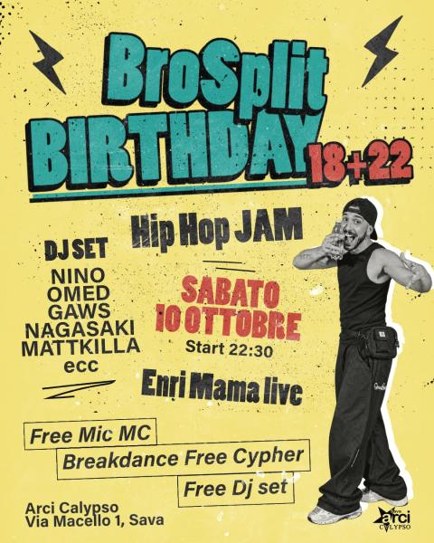 BroSplit Birthday