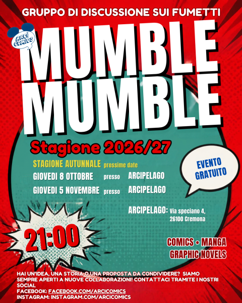 Mumble Mumble! Gruppo di discussione sui fumetti