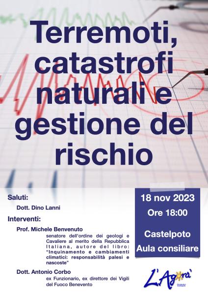 Terremoti, catastrofi naturali e gestione del rischio