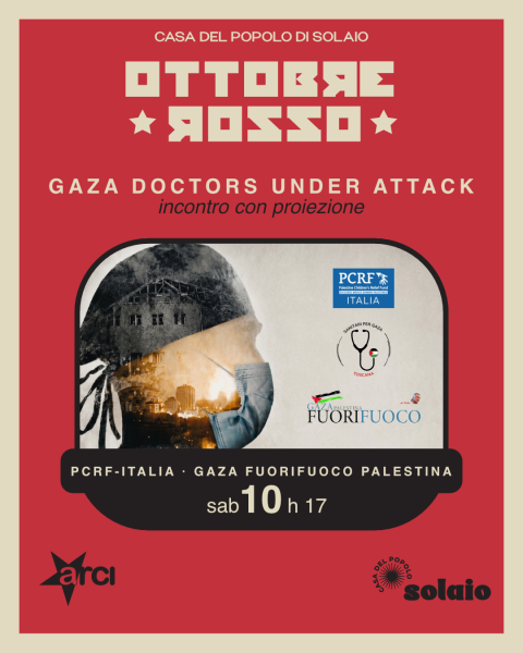 Gaza doctors under attack - incontro con proiezione