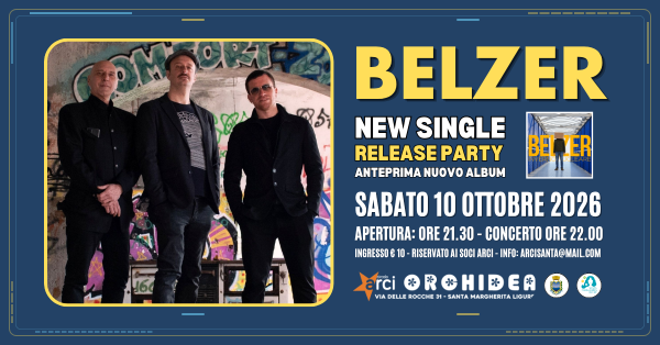 BELZER in concerto 📀 new single release party