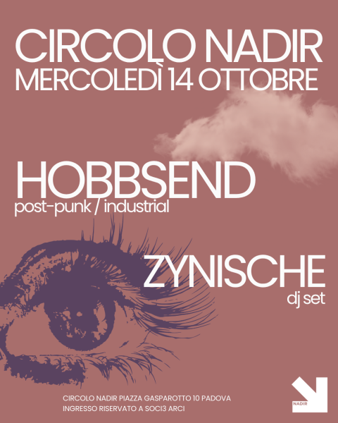 HOBBSEND (live) + ZYNISCHE (dj set)