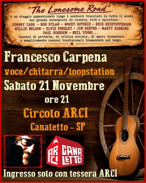 Francesco Carpena: 🎸 The Lonesome Road 🎶