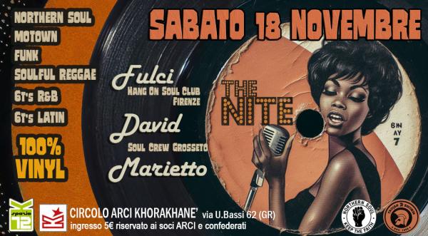 THE NITE - 100% Vinyl djset (60's R'n'B, Latin, Funk, Soul and beyond)