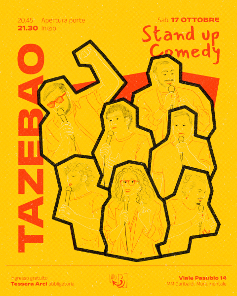 TAZEBAO - La Stand Up Comedy di Lato B