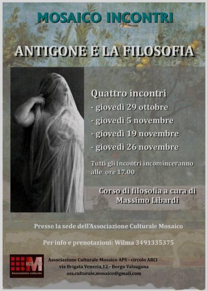 Mosaico incontri – Antigone e la filosofia
