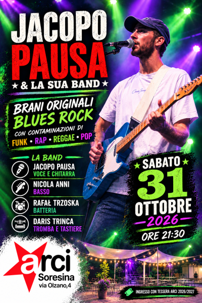 JACOPO PAUSA & LA SUA BAND