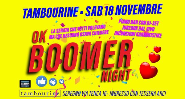 OK BOOMER NIGHT