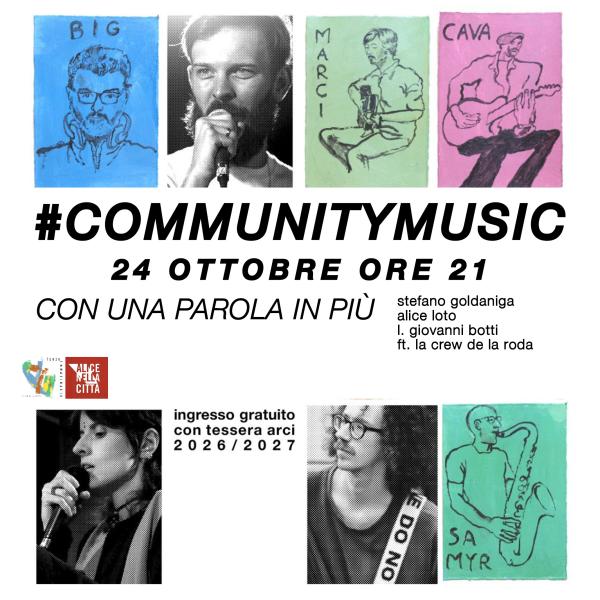 #COMMUNITYMUSIC - Con Una Parola in Più