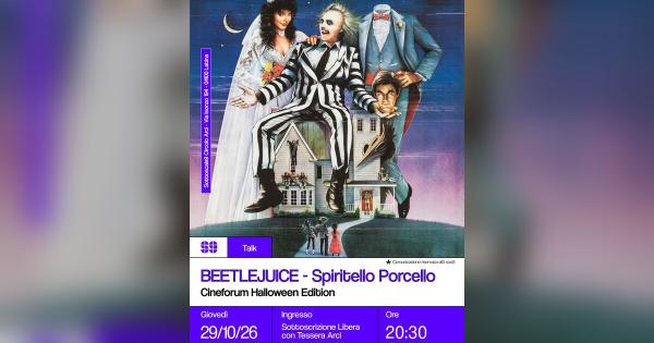 Beetlejuice – Spiritello porcello