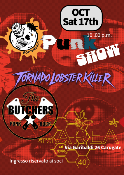 Punk Show - Tornado Lobster Killer+ The Butchers
