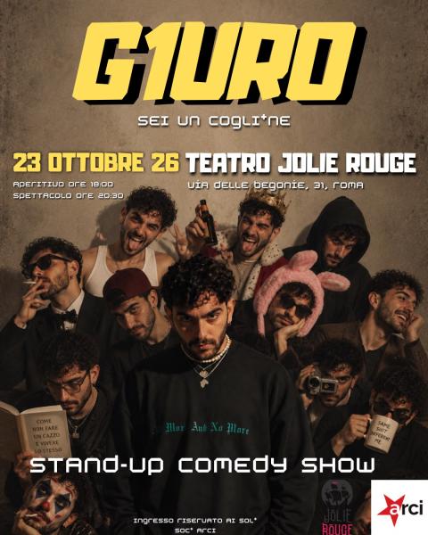 "Giuro sei un cogli*ne!"-Giuseppe Rossiello-Stand Up Comedy