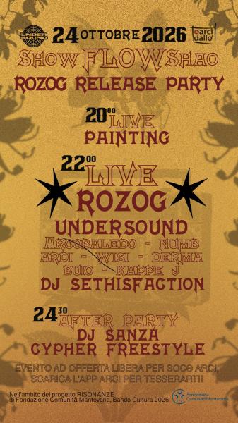 🔥 SHOW FLOW SHAO: ROZOG RELEASE PARTY