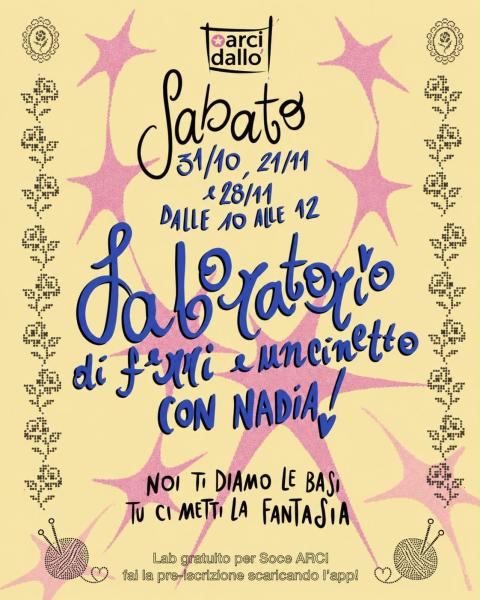 🧶Laboratorio di Uncinetto e Ferri🧶