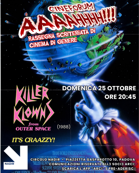 🎥 KILLER KLOWNS FROM OUTER SPACE (1988) • Cineforum AAAAHHHH!!!!