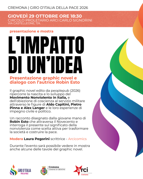 Presentazione graphic novel L'IMPATTO DI UN'IDEA