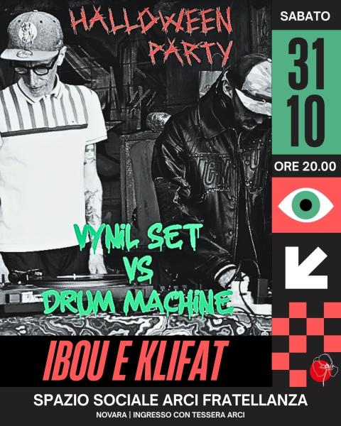 VINYL SET VS DRUM MACHINE by IBOU + KLIFAT