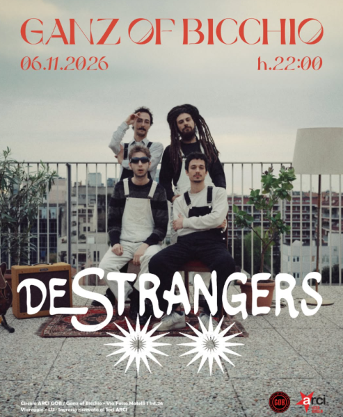 DE STRANGERS LIVE AT GANZ OF BICCHIO