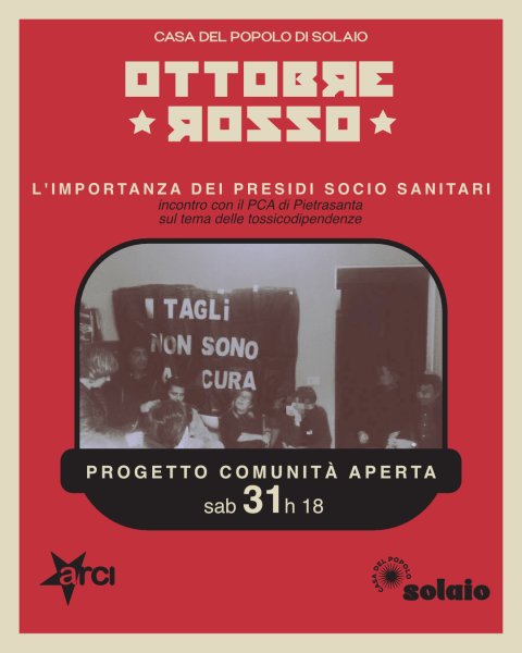 L'importanza dei presidi sociosanitari - Incontro con il PCA di Pietrasanta