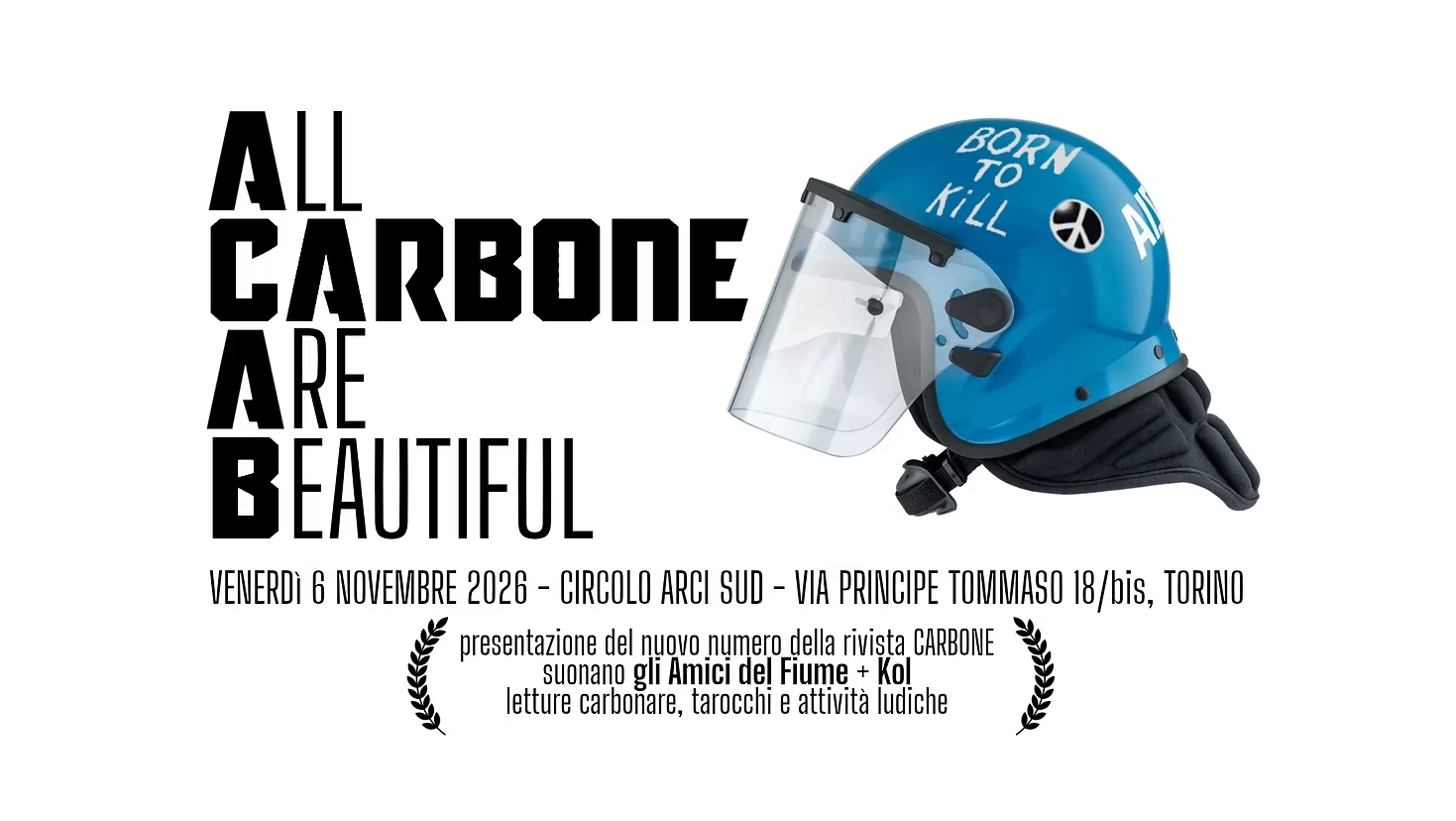 CARBONE — PRESENTAZIONE DEL NUOVO NUMERO