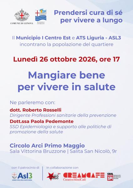 Prendersi cura di sé per vivere a lungo: Mangiare bene per vivere in salute