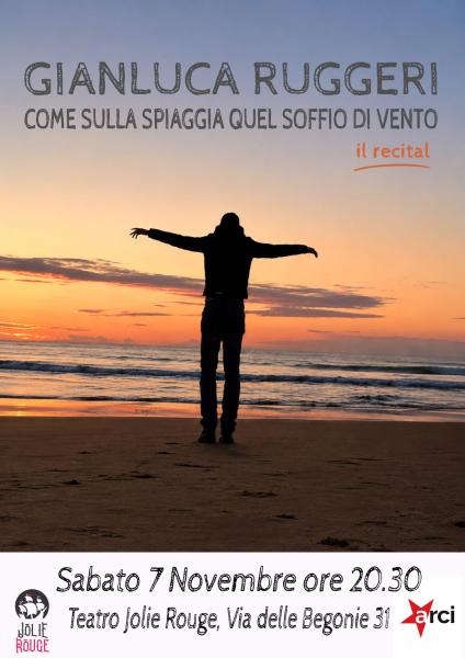 “Come sulla spiaggia quel soffio di vento”-Gianluca Ruggeri