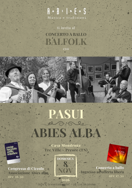 Concerto a ballo con PASUI e ABIES ALBA