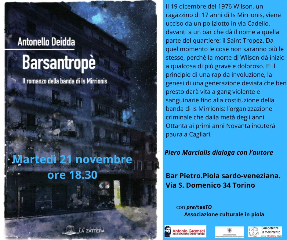 Presantazione del libro ''BARSANTROPE'''