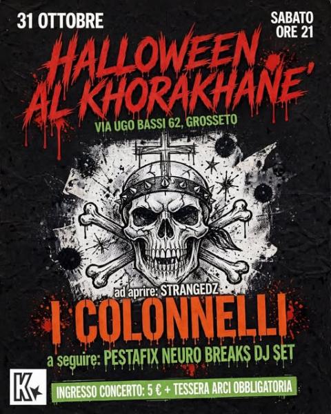 🎃 HALLOWEEN AL KHORAKHANÈ 🎃 STRANGEDZ • I COLONNELLI • PESTAFIX