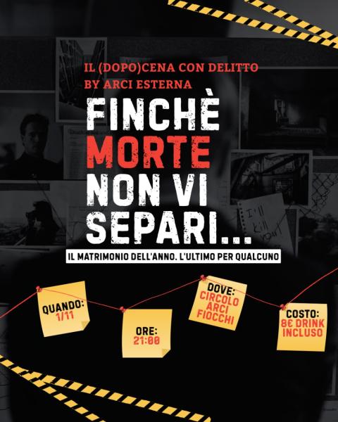 (DOPO)CENA CON DELITTO