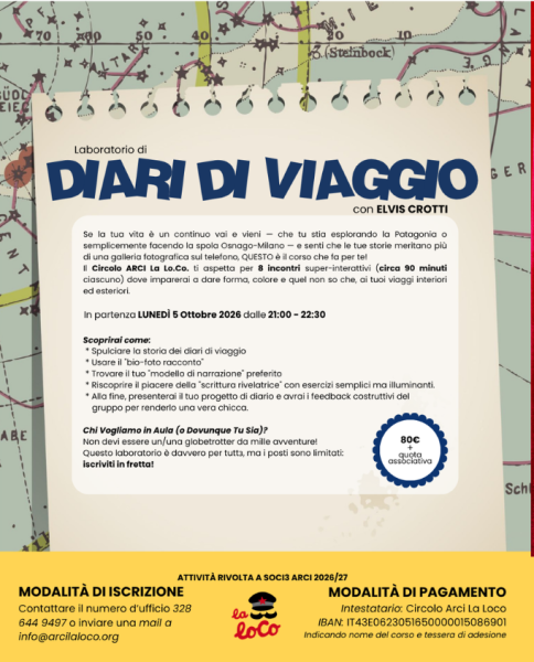 DIARI DI VIAGGIO