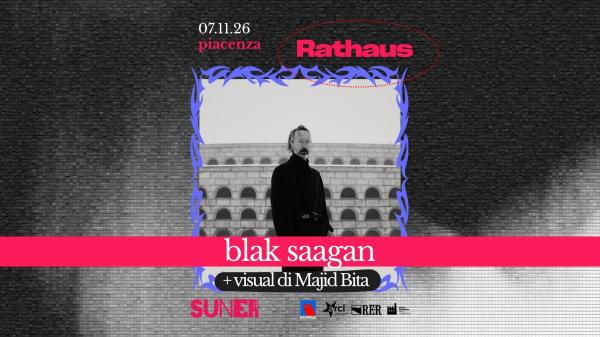 SUNER - Blak Saagan con live painting di Majid Bita