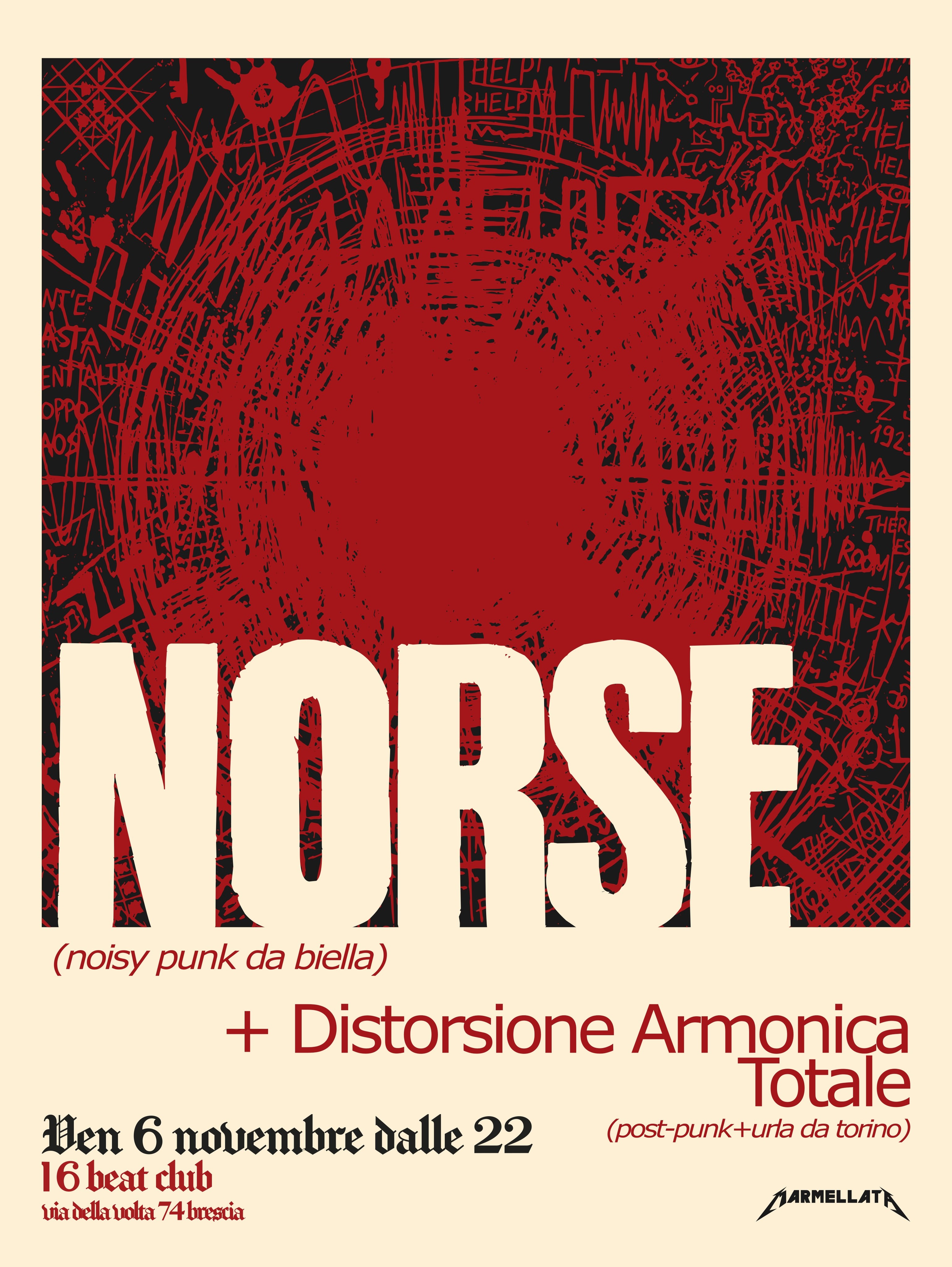 NORSE + Distorsione Armonica Totale · Marmellata estrema