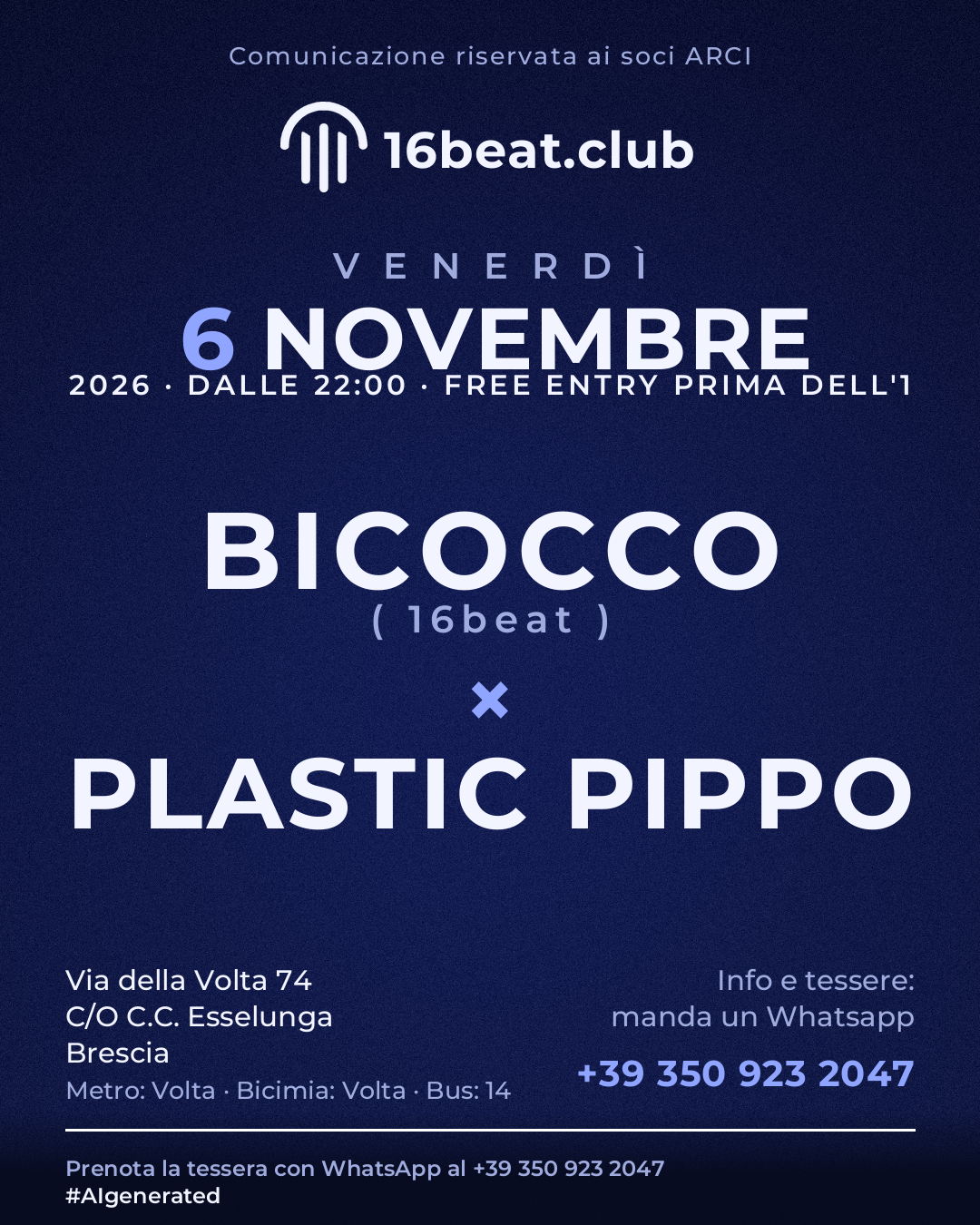 BICOCCO x PLASTIC PIPPO