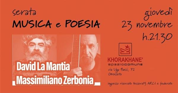 Musica e Poesia: LA MANTIA + ZERBONIA