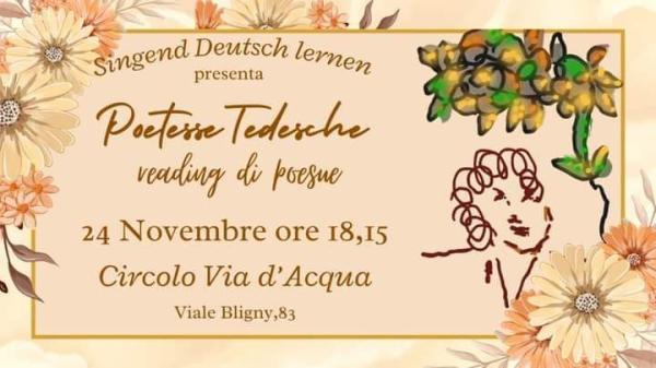 Poetesse tedesche - lettura di poesie