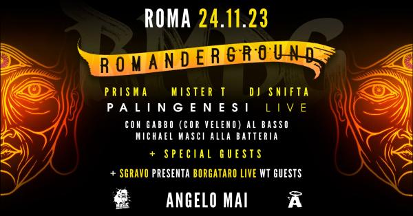 ROMANDERGROUND / PALINGESI LIVE/+ SGRAVO