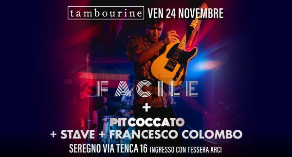 FACILE + PIT COCCATO + STΔVE + FRANCESCO COLOMBO