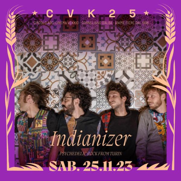 LIVE INDIANIZER / FOLLIA NUDA / DJ SET NOTTE INDIANA