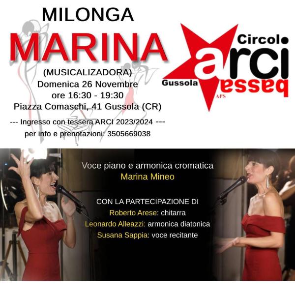 Grande MILONGA con musica dal vivo