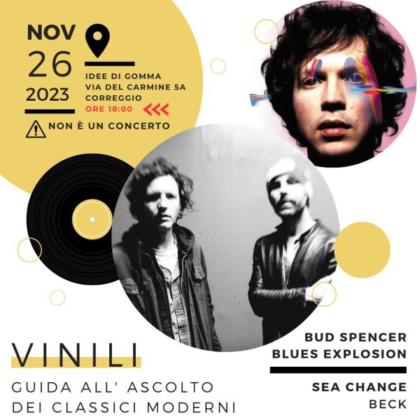VINILI / BUD SPENCER BLUES EXPLOSION raccontano SEA CHANGE di Beck
