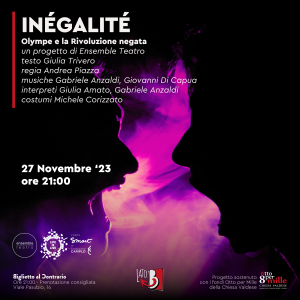 Inégalité, Olympe e la rivoluzione negata // Lunedì Teatrali