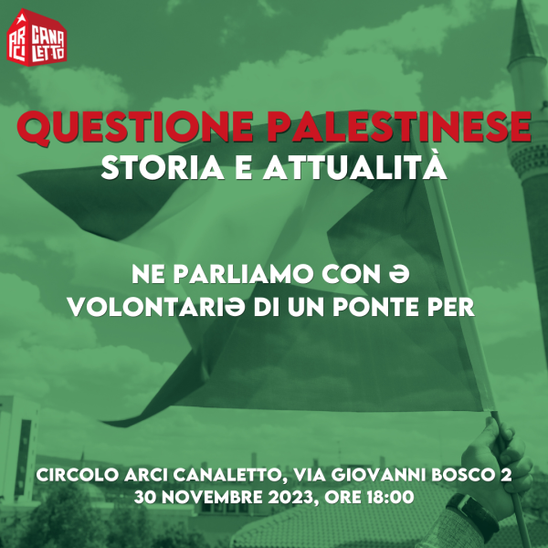 Questione palestinese. Storia e attualità
