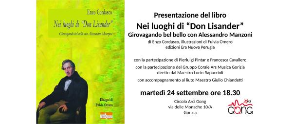 Presentazione del libro "Nei luoghi di don Lisander. Girovagando bel bello con Alessandro Manzoni"
