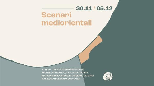 Scenari Mediorientali - Talk sul conflitto in Palestina | Circolo Gagarin